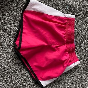 Athletic pink kids shorts!